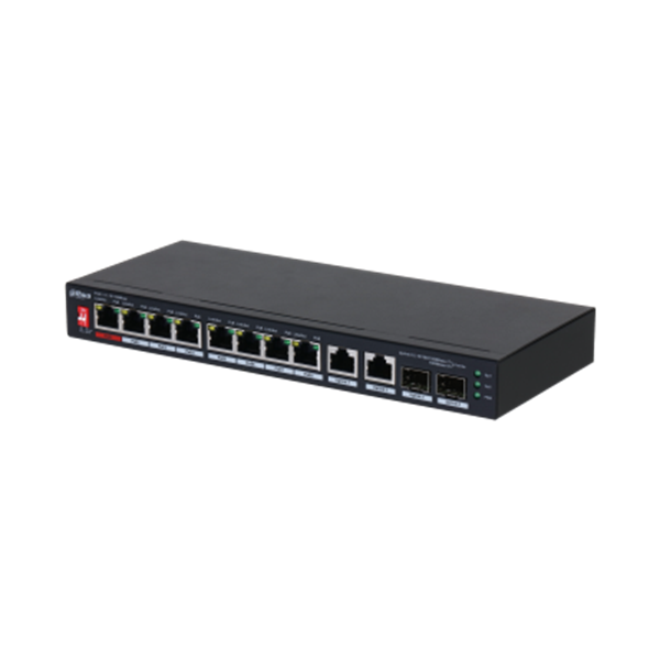 Imagen de DAHUA SWITCH PFS3210-8ET2GF-96