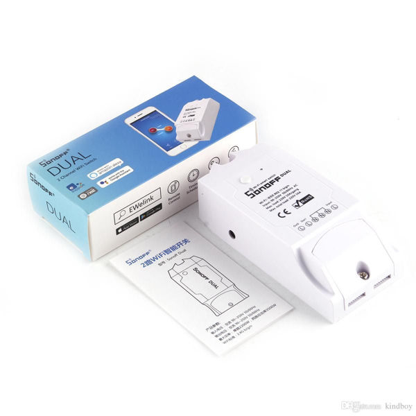 Imagen de SONOFF SWITCH 2 CANALES